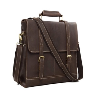 Vintage Leather Men's <b>Backpacks</b> Exporters with Interior Compartment Available at Low Price - Product Image 1
