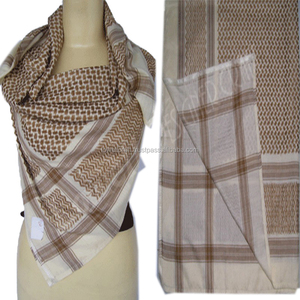 100% Cotton Viscose Arafat <b>Square</b> <b>Scarf</b> Stylish Length - Product Image 1
