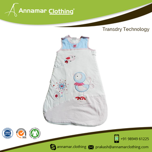 ถุงนอนผ้าฝ้ายสำหรับเด็กแบบมีป้ายกำกับส่วนตัว,ผ้าฝ้ายมัสลินซิงเกิลเจอร์ซีย์ผลิตในอินเดียแบบขายส่ง - Product Image 5