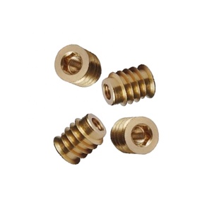 Tuercas de latón de alta calidad Suministro a granel Perno de tuerca hexagonal con cabeza de latón - Product Image 1