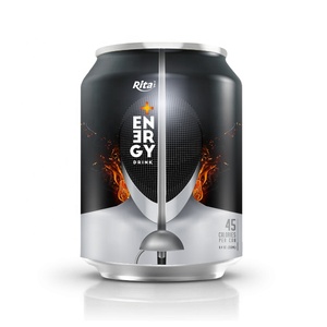 Bebida Energética en Lata Corta de 250 ml, Baja en Carbohidratos, Marca Blanca, Bajo MOQ, Buen Sabor, Buena Salud, Fabricante de Vietnam - Product Image 3