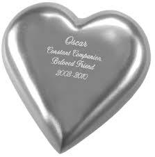 Urna clásica de latón en forma de corazón, nuevo contenedor de cenizas de cremación de mascotas pequeñas de aluminio, azul y blanco para entierro de mascotas adultas - Product Image 5