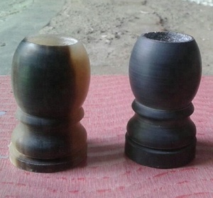 Ox/Bò Sừng Thật Cạo Râu Bàn Chải Xử Lý - Product Image 6