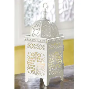 Серебряный фонарь прямоугольный и клиновидный фонарь для украшения вечеринки домашний декор свадебный фонарь