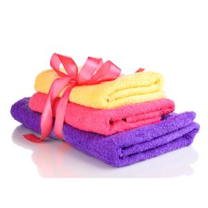 Serviettes de bain Serviettes de bain douces super absorbantes à séchage rapide de couleur unie Serviettes de bain 100% coton au prix le plus bas - Product Image 4