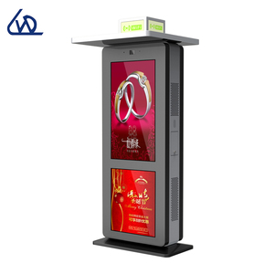 Trạm Xe Buýt Ngoài Trời Thông Tin Signage Video X2 55 Inch Lcd Trạm Xe Buýt Video Player Với Wifi/4G - Product Image 3