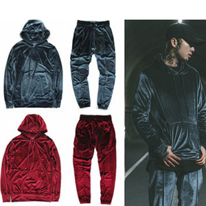 ชุดวอร์มฤดูหนาวผู้ชายแบบสองชิ้น กางเกงวอร์มผ้ากำมะหยี่ ผ้าฟลีซเทค ลายทาง สำหรับกีฬากลางแจ้ง ป้องกันแบคทีเรีย - Product Image 4