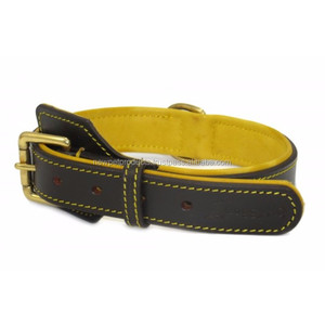 <span class=keywords><strong>Collar</strong></span> de perro diseño <span class=keywords><strong>original</strong></span> de fábrica al por mayor ecológico de alta calidad de lujo sólido colorido de cuero genuino collares para mascotas - Product Image 6