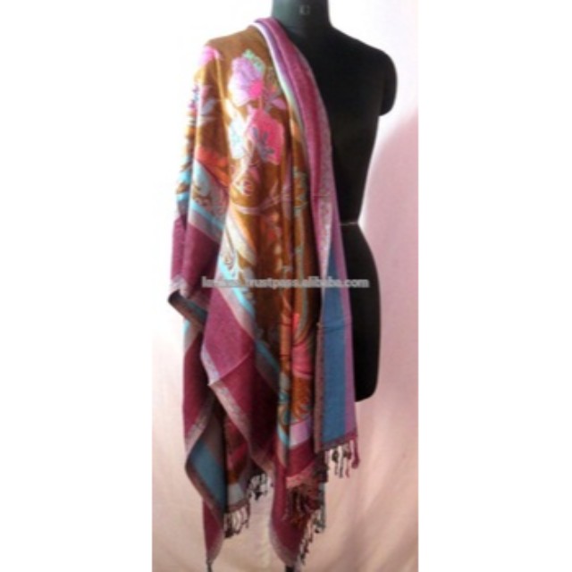 Shop Wholesale Indian Kashmiri Shawls Unique Elegant