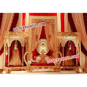 ชุดเวที Mehandi สำหรับงานแต่งงาน,ร่มเวทีมุสลิมสำหรับตกแต่งงานแต่งงาน - Product Image 1