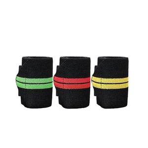 Créez vos propres bandes de maintien pour poignets avec logo personnalisé pour la musculation, antidérapantes et durables, fabriquées en élasthanne/polyester/coton 2026 - Product Image 2