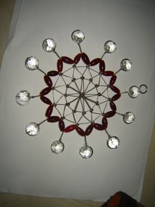 <b>Glass</b> Christmas Hanging Decoration Festive <b>Ornament</b> for Interior Decor - Product Image 6