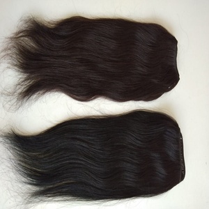 Extensiones de cabello humano natural sin procesar de estilo ondulado HD de un solo donante, extensiones de cabello humano natural rizado de doble trama - Product Image 3