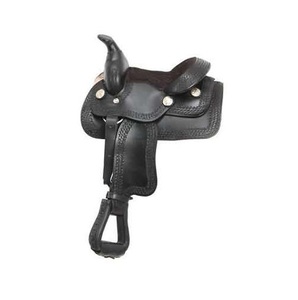 Selle Western en cuir véritable de qualité supérieure, teintée au tambour, marque LLT, marron, de 10 à 18 pouces, haute qualité - Product Image 3
