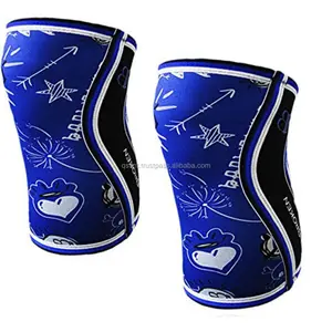 Knee Sleeves Powerlifting Weightlifting Knee Brace Supports Neoprene Waterproof Fitness Cross-fit knee sleeve