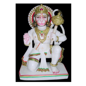 beautiful Marble Hanuman <b>Statue</b> - Product Image 1