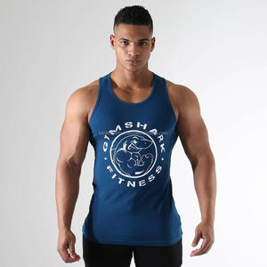 Camisetas de gimnasio OEM para hombre, camisetas sin mangas para gimnasio, ropa deportiva con tirantes, culturismo, Fitness para hombre, moda personalizada, algodón y LICRA - Product Image 4