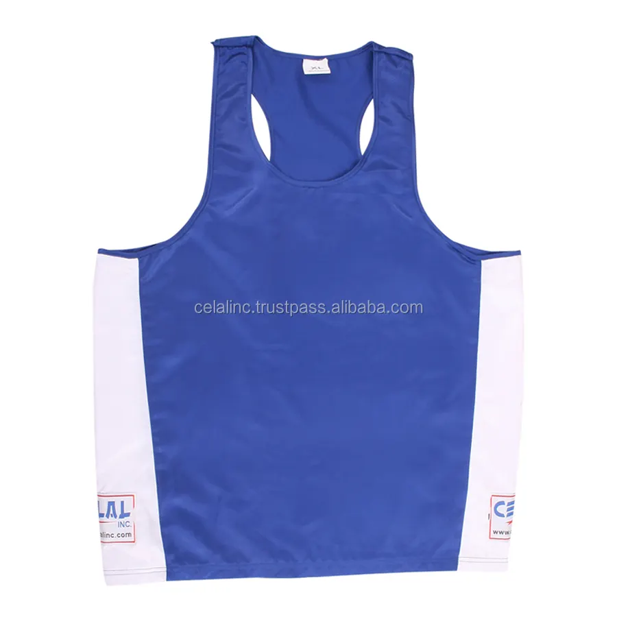 Custom Design Boxing Vest MMA ilk Satin Vest Championship Kick Boxing Uniform Kit Design Your Own Boxing Vest