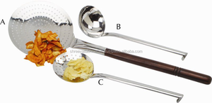 NEELKANTH / MAX FRESH-Cuchara de acero inoxidable respetuosa con el medio ambiente con mango largo y metal moderno - Product Image 3