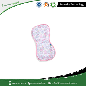 Indian Factory Supply Bulk Organic Cotton Custom Large Burp Cloth with Low MOQ - Product Image 5