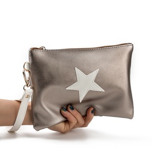 Pochette da sera <span class=keywords><strong>con</strong></span> stella dorata da polso da fabbrica professionale da polso semplice da donna <span class=keywords><strong>con</strong></span> cuciture rettangolari da 50 pezzi abito 120g - Product Image 3