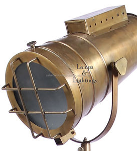 Hải lý công nghiệp nhôm dân tộc rễ sàn Đèn Chân Máy trang trí Trống điện bóng râm E26 cơ sở huỳnh quang nguồn ánh sáng - Product Image 2