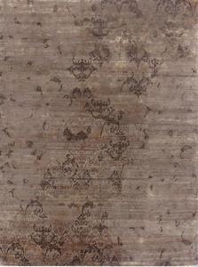 Tapis en laine et viscose noué à la main, design populaire, tapis d'intérieur fait à la main pour la maison, le salon, la chambre à coucher - Product Image 4