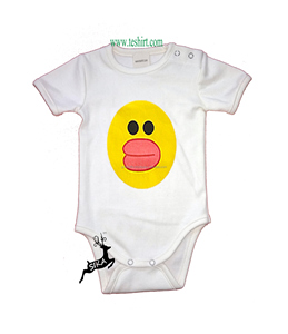 Mono para Bebé Recién Nacido Unisex al por Mayor OEM/ODM, 100% Algodón Orgánico, Estampado Personalizado, Manga Larga, Antiarrugas, Cuello en V, Tallas 0-3 - Product Image 3