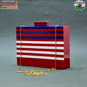 Pochette en acrylique transparent, design drapeau Orange, nouveau, - Product Image 6