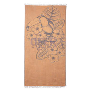 Couverture de plage pour pique-nique 100% coton, couverture de lit, serviette turque d'été pêche, à usages multiples - Product Image 1