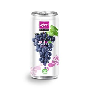 น้ำองุ่นแท้ 100% คุณภาพสูง เครื่องดื่มอัดลม แบรนด์ OEM รสชาติผลไม้แปรรูป - Product Image 5