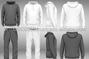 Sweat à capuche à manches longues en coton avec logo personnalisé pour hommes, noir, avec technique de broderie, personnalisé OEM, vente en gros - Product Image 4