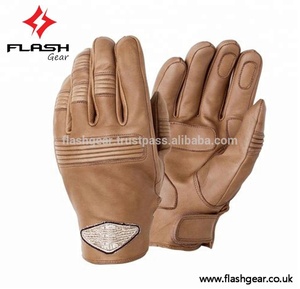 Haute qualité sur mesure plein doigt hiver unisexe Impact gants pour l'équitation Motocross sport coupe-vent en cuir lavable - Product Image 3
