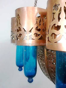 BZ12 grand lustre suspendu de style marocain antique élégant énorme plafonnier - Product Image 5