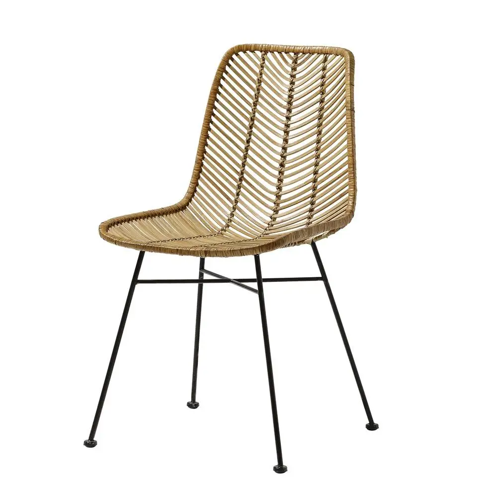 Rattan dining chair latest collection 100% handmade craft Vietnam buying in large quantity