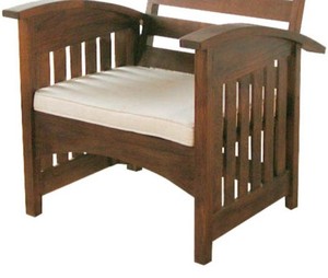 อินโดนีเซียเฟอร์นิเจอร์ไม้สักห้องนั่งเล่นเก้าอี้ไม้ - Product Image 3