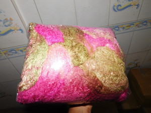 Bolsas de 1kg de fibra de seda Sari multicolor hechas a medida para tiendas de hilo de seda y fibra - Product Image 3