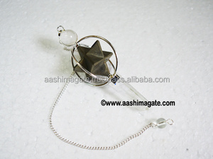 Pendules à fileter en pierre naturelle Pyrite, vente en gros - Product Image 1
