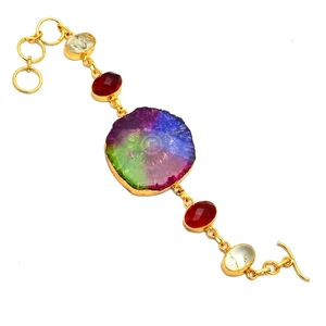 ชุดกำไลข้อมือควอตซ์ฐานเบาะอเมทิสต์ - Product Image 2