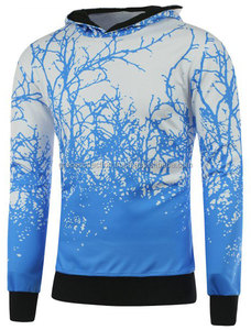 Pull à capuche imprimé personnalisé unisexe nouvelle couleur vente en gros de tissu en jersey tricoté anti-rétrécissement tissage prix bon marché - Product Image 2