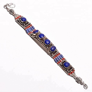 Pulseras boho de piedras preciosas naturales al por mayor - Product Image 2
