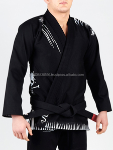 Uniformes de artes marciales de algodón hechos a medida de la mejor calidad, nuevo servicio OEM para Jujitsu BJJ, Judo, Karate, aplicación de gimnasio - Product Image 2