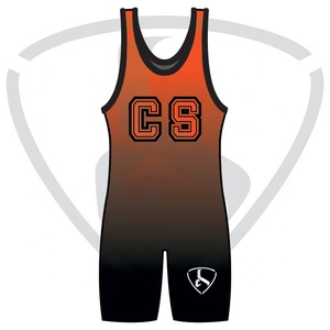 Alta calidad sublimado barato al por mayor Chaleco de levantamiento de pesas personalizado traje de levantamiento de pesas camiseta de lucha libre - Product Image 3