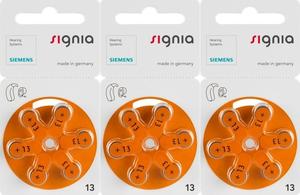 Batterie signature en zinc pour aide auditive, sans mercure, air de zinc, taille 13, 1 pièce, meilleure vente, allemagne - Product Image 5