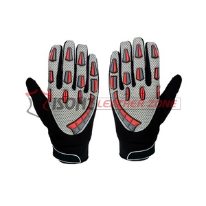 Guantes de Trabajo Mecánico, Duraderos, de Cuero, Resistentes al Calor, a los Cortes, al Deslizamiento y a los Impactos, de 10 Pulgadas, Personalizables - Product Image 5