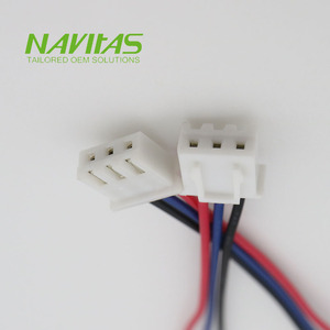 JST XH-Cable de 2,54mm, conector hembra de 3 pines de paso, arnés de Cable 26AWG 1007 - Product Image 4