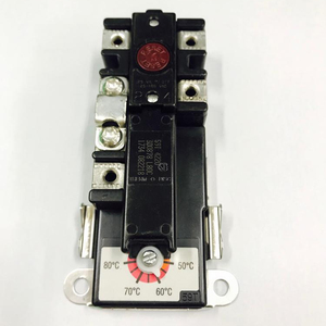 Termostato ajustable Bimetal para calentador de agua, acción a presión, 30A 40A - Product Image 1