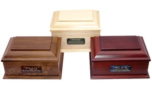 Urne funéraire en bois de style américain pour cendres, accessoires funéraires Brassworld India - Product Image 4