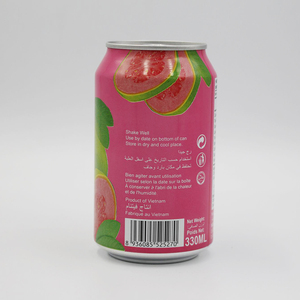 Pink <b>Guava</b> Puree Fruit Juice, 330ml Can, JOJONAVI Beverage Factory, OEM Vietnam - Product Image 2