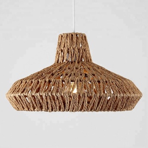 Handmade Rustic Traditional Wicker Indoor Pendant Ceiling Light <b>Lamp</b> Shades From Vietnam - Product Image 1